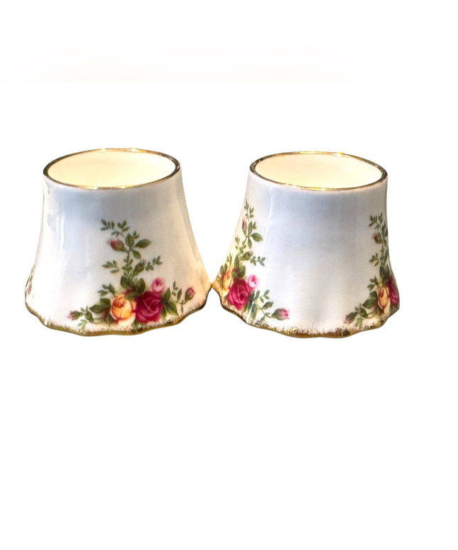Like New Royal Albert Egg cups x2 pcs Old Country Roses