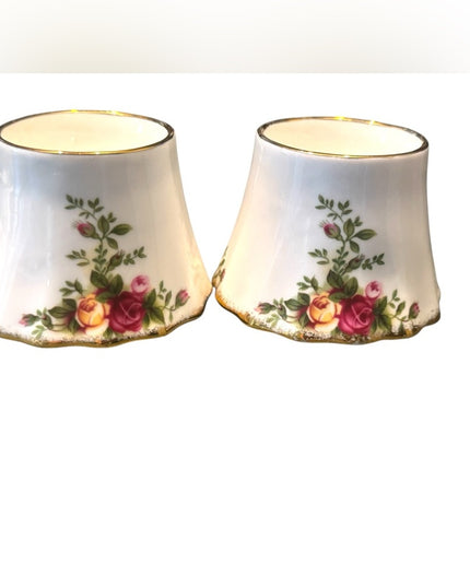 Like New Royal Albert Egg cups x2 pcs Old Country Roses