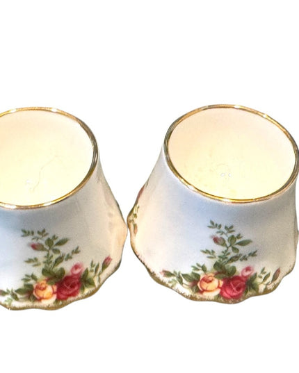 Like New Royal Albert Egg cups x2 pcs Old Country Roses