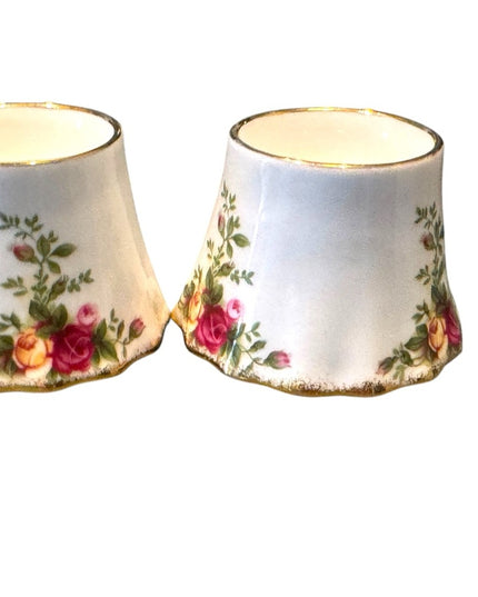 Like New Royal Albert Egg cups x2 pcs Old Country Roses