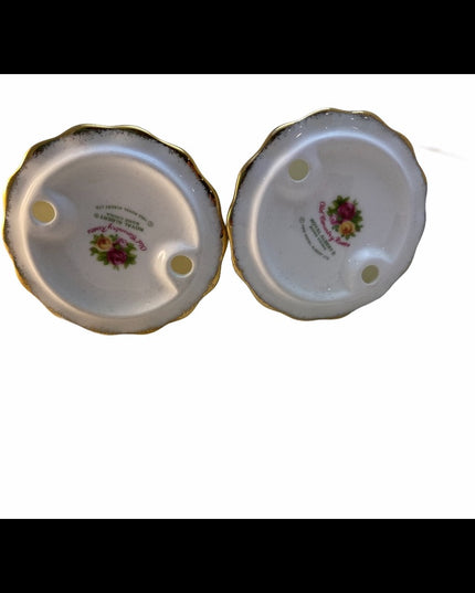 Like New Royal Albert Egg cups x2 pcs Old Country Roses