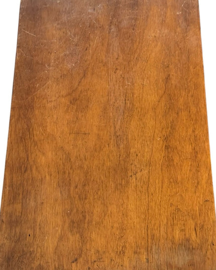 Antique Solid OAK Wooden File Storage Box metal Drawer handmade Card Caralog
