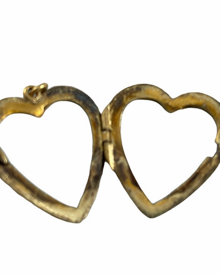Vintage Gold filled Heart Locket 1” B