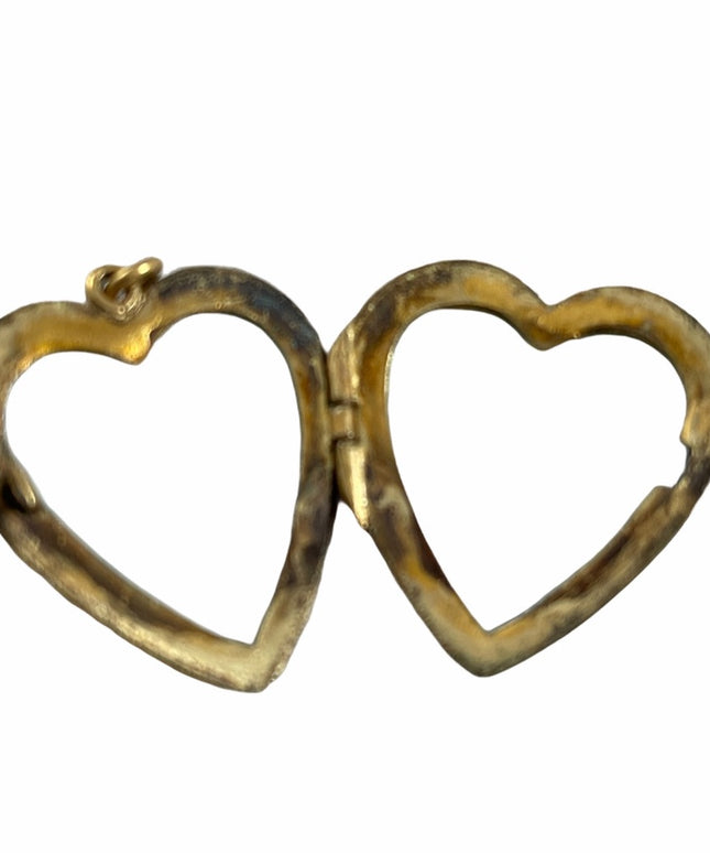 Vintage Gold filled Heart Locket 1” B