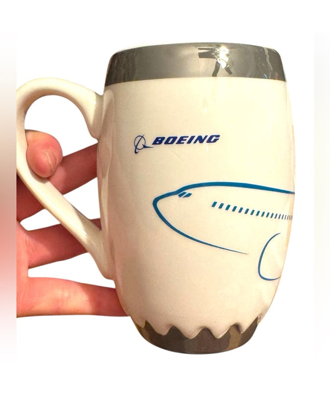Boeing Collection: BOEING 737 MAX Engine Coffee Mug, 20 Oz, Aviation Jets Cup