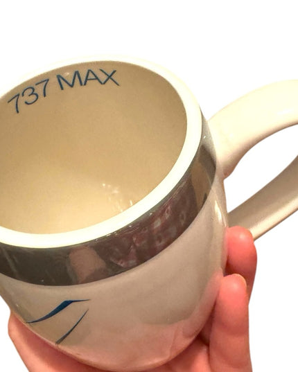 Boeing Collection: BOEING 737 MAX Engine Coffee Mug, 20 Oz, Aviation Jets Cup