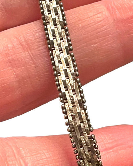 Vintage sterling silver 925 Riccio bracelet Italy
