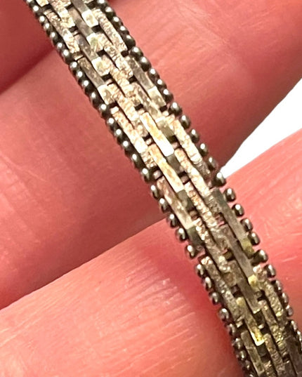 Vintage sterling silver 925 Riccio bracelet Italy