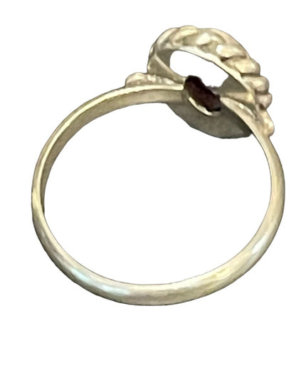 Vintage sterling silver 925 amethyst ring