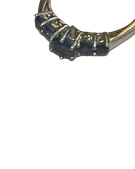 Sterling silver 925 Simulated sapphire Ring
