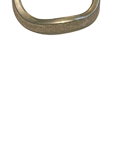 Sterling silver 925 brushed textured silver modernist ring SZ 8