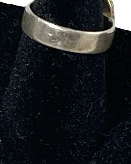 Vintage sterling silver 925 Agate ring