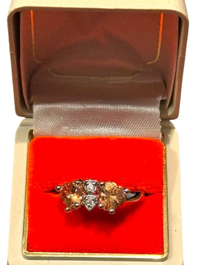 Elegant Sterling Silver 925 CZ  Women's Ring