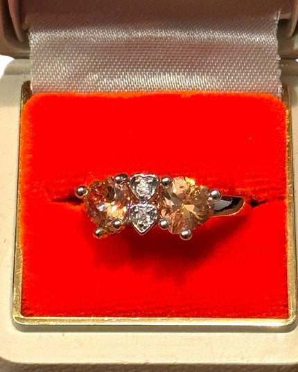 Elegant Sterling Silver 925 CZ  Women's Ring