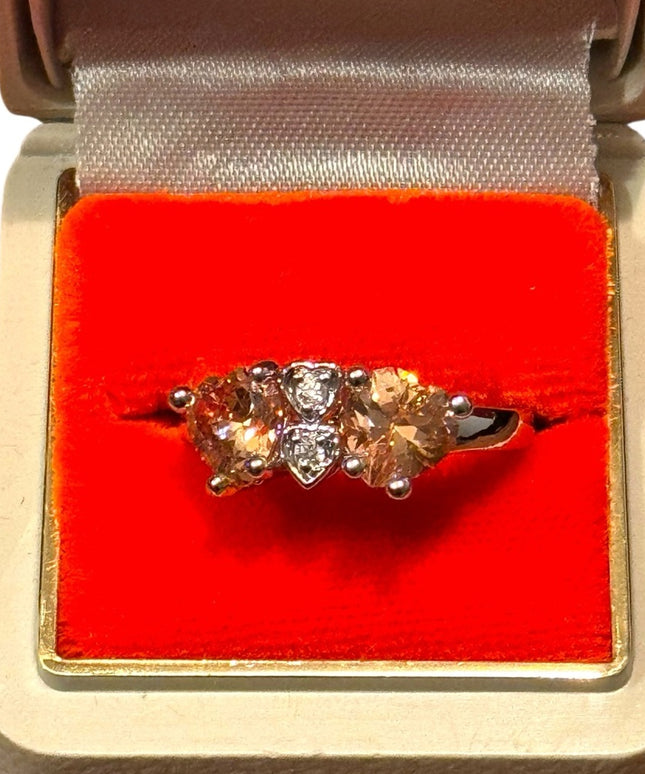 Elegant Sterling Silver 925 CZ  Women's Ring