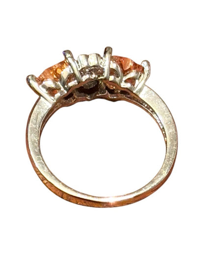 Elegant Sterling Silver 925 CZ  Women's Ring