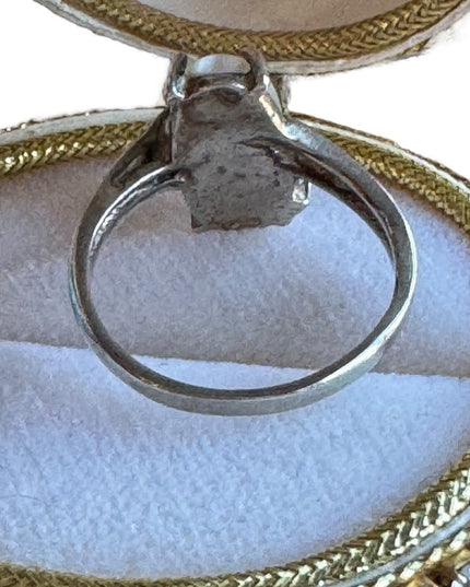 Vintage sterling  silver 925  MOP mother of pearl ornate