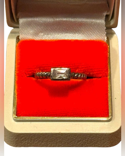 Vintage Steing Silver 925 Silpada CZ Women's Ring