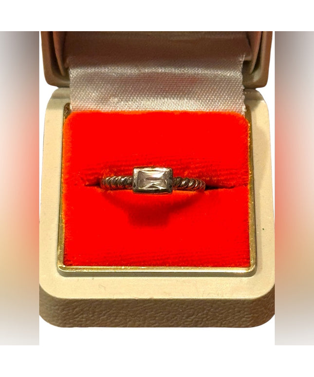 Vintage Steing Silver 925 Silpada CZ Women's Ring
