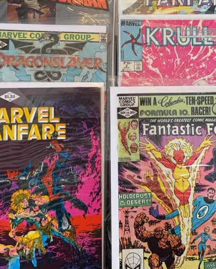 Vintage Lot of Comic Books x10 pcs