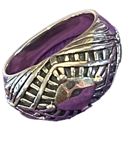 Silpada Sterling silver 925 domed fancy design ring