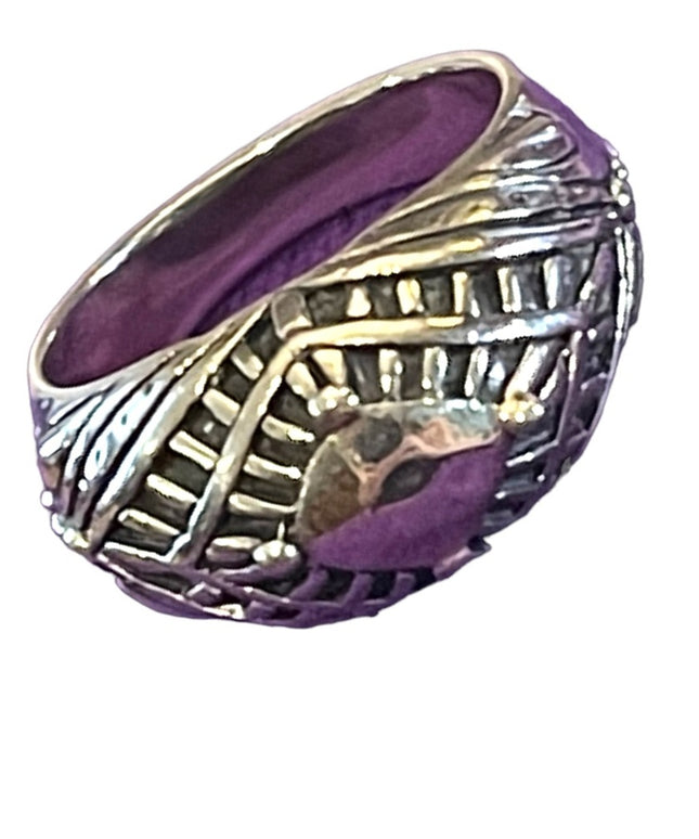 Silpada Sterling silver 925 domed fancy design ring