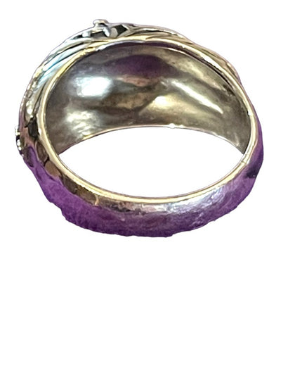 Silpada Sterling silver 925 domed fancy design ring