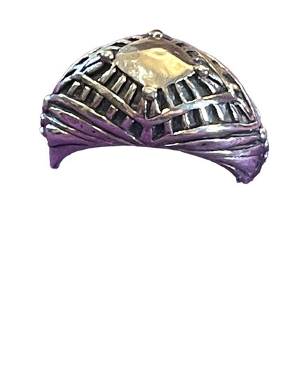 Silpada Sterling silver 925 domed fancy design ring