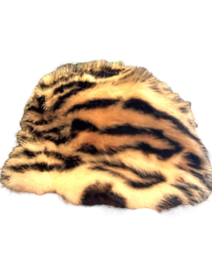 Vintage 1960s Stunning Mink Leopard Print Fur Hat