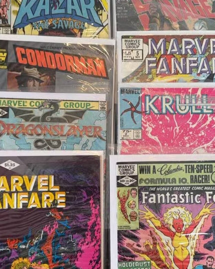 Vintage Lot of Comic Books x10 pcs