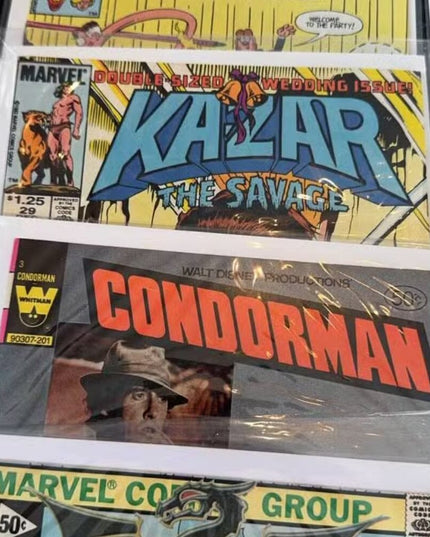 Vintage Lot of Comic Books x10 pcs