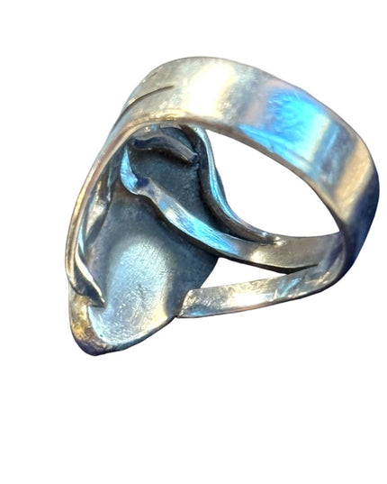 Vintage turquoise southwestern sterling silver 925 ring Navajo