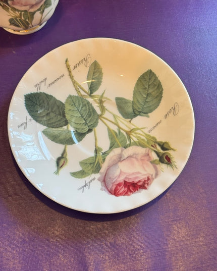 Redoute Roses Roy Kirkham Tea Cup & Saucer Set