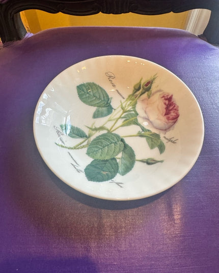 Redoute Roses Roy Kirkham Dessert Porcelain Bowl - 7”