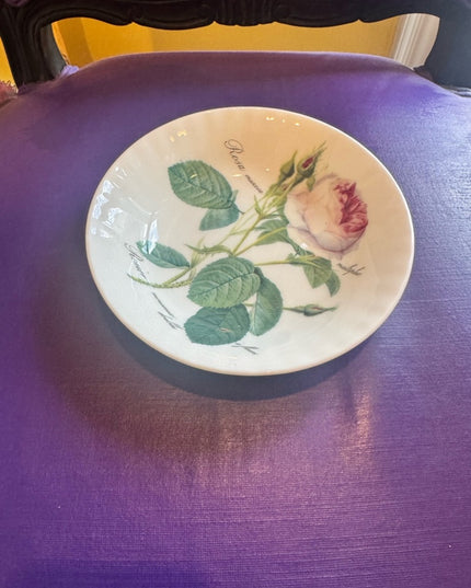 Redoute Roses Roy Kirkham Dessert Porcelain Bowl - 7”