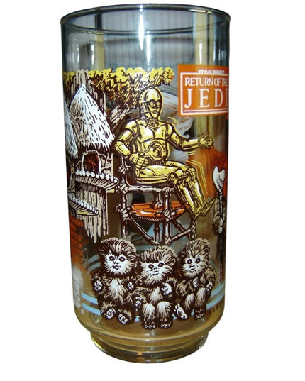 1983 Vintage Star Wars Complete Set Burger King Glasses x4 pcs