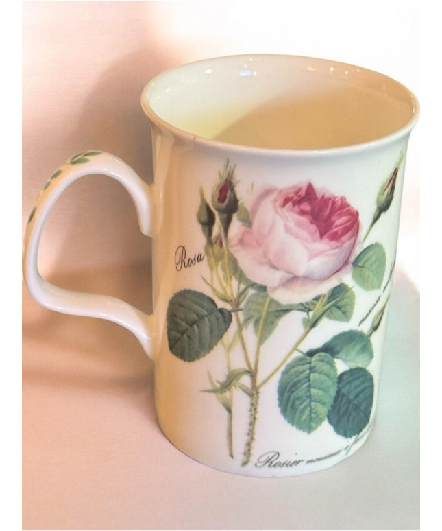 Roy Kirkham Redoute Roses Coffee Mug LN