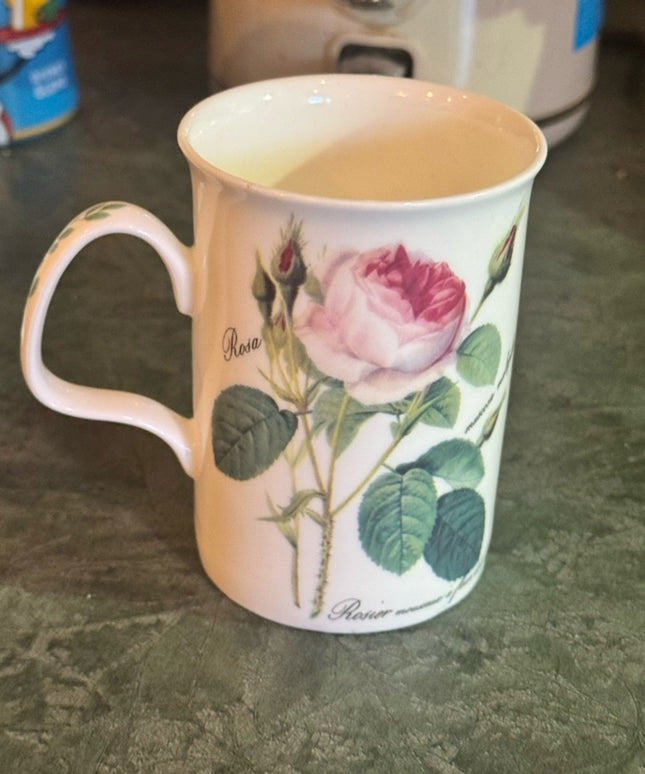 Roy Kirkham Redoute Roses Coffee Mug LN