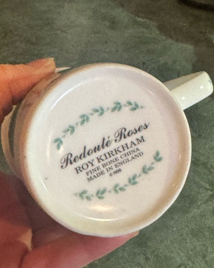 Roy Kirkham Redoute Roses Coffee Mug LN