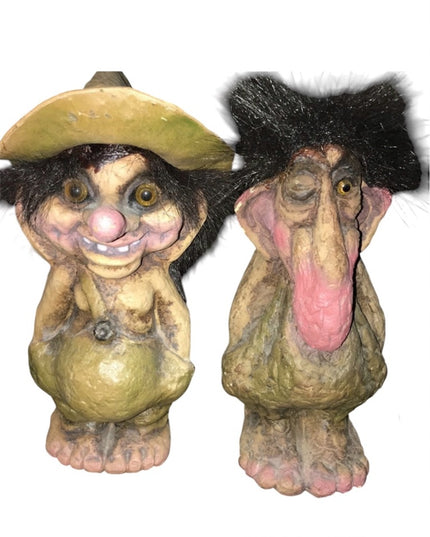 Vintage pair of NYFORM Sweden trolls Pair x2 pc