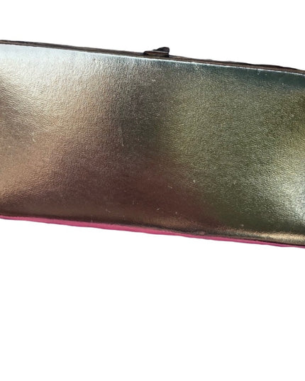 Vintage John Hort gold metalic evening wristlet