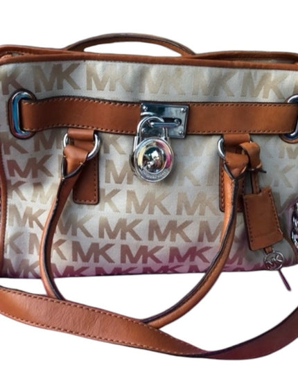 Michael Kors Hamilton monogram Purse 9/10 bag shoulder