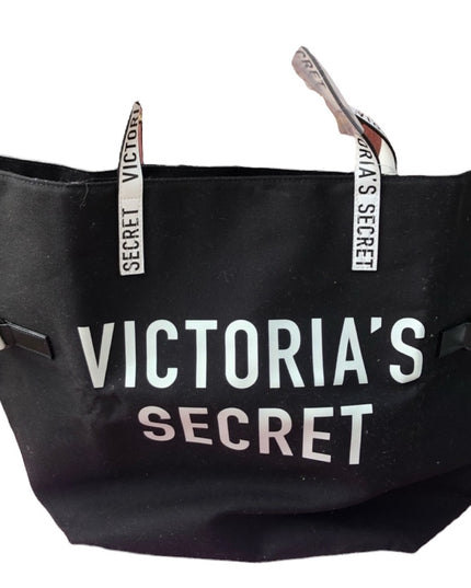 NWT Victoria Secret bag tote Black & white