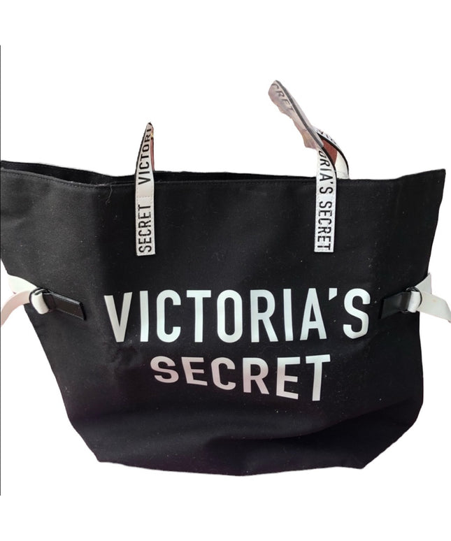 NWT Victoria Secret bag tote Black & white