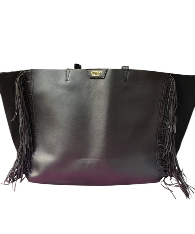 NWOT Victoria Secret Faux leather tote overnight