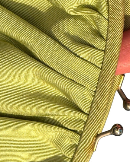 Elegant Crabtree & Evelyn Sage Green Women's Clutch