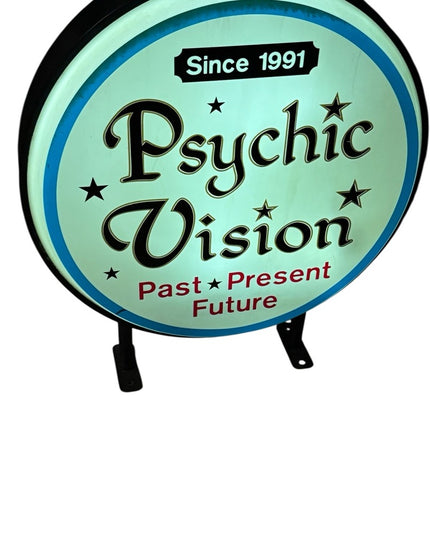 Vintage Out Door Store Display Psychic Vision Sign