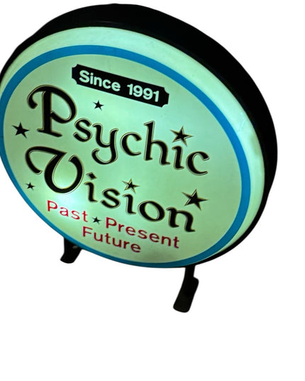 Vintage Out Door Store Display Psychic Vision Sign