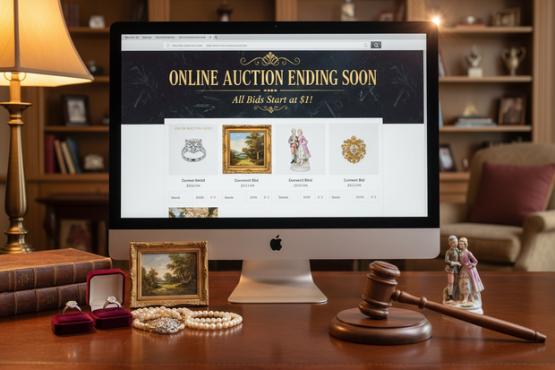 <h4>Online Auctions</h4>